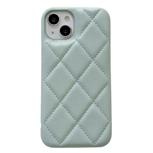 Diamond Pattern and Lychee Texture Phone Case