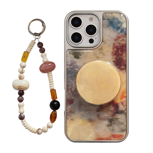 Epoxy iPhone/Samsung Case with Lanyard & Holder (PC433)