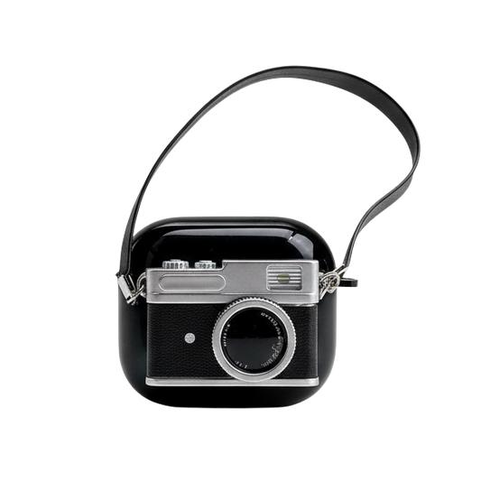 Retro Camera Airpods Case