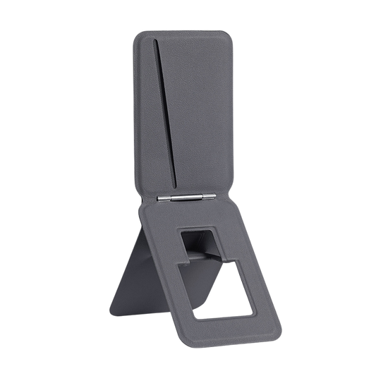Magnetic Suction Bracket with Anti-Shake Feature Card Holder & Lazy Selfie Phone Stand