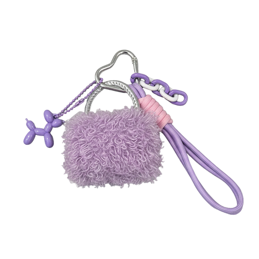 Mini Bag Design Plush Keychain (KC114)