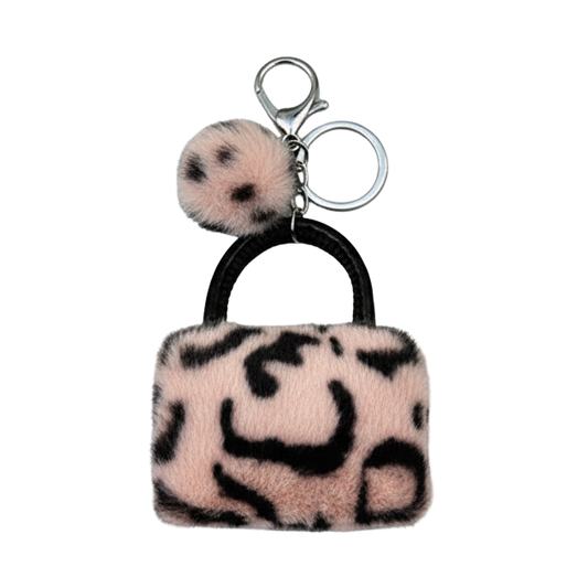 Mini Bag Design Plush Keychain (KC105)