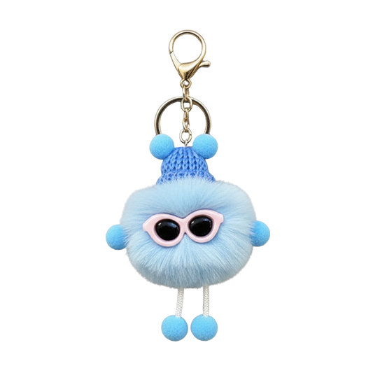 Creative Plush Keychain (KC108) - Multiple Colors (Add Top 3 Wishlist in Notes)