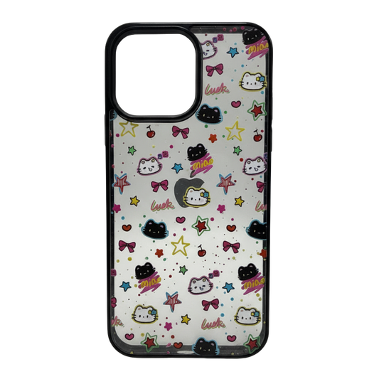 Ins Cute Transparent Phone Case (PC477)