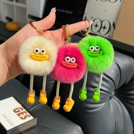 Korean Soft Plush Keychain
