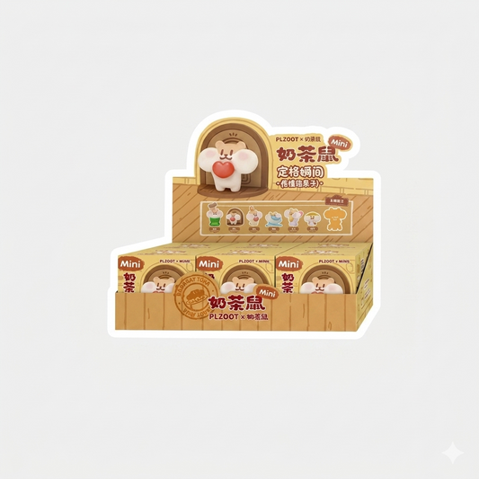 Plzdot Milk Tea Mouse