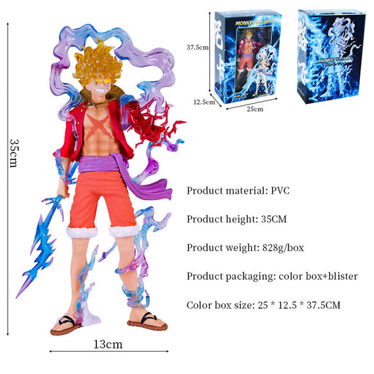 One Pieces Action Figure - Monkey D Luffy 35cm (FD27)