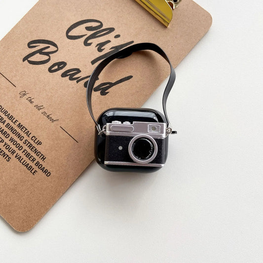 Retro Camera Airpods Case