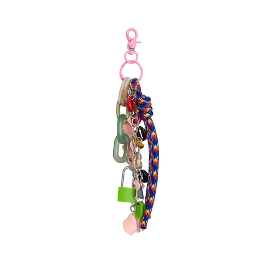 Color Chain Keychain (KC402) - Multiple Colors (Add Top 3 Wishlist in Notes)