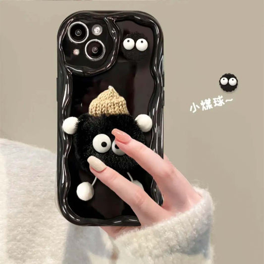 Plush Doll Briquettes Phone Case