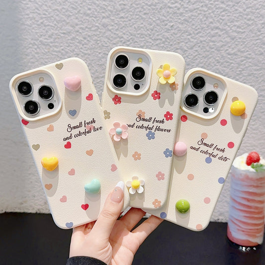 Color Wave Dot 3D Phone Case