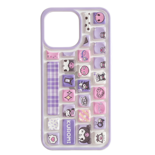 Cartoon Stereoscopic Keyboard - Kuromi Case