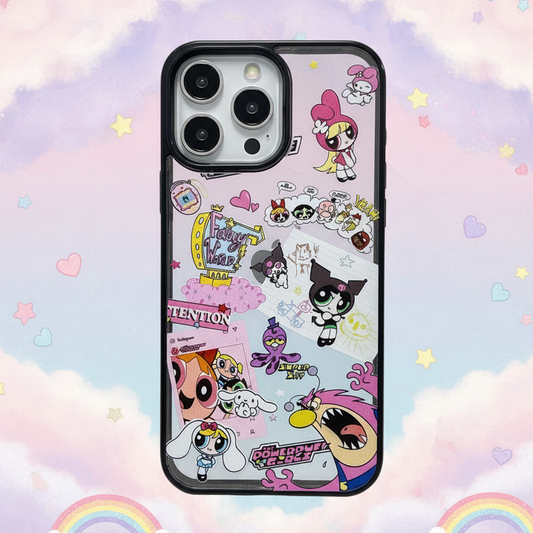 Ins Cute Transparent Phone Case (PC474)
