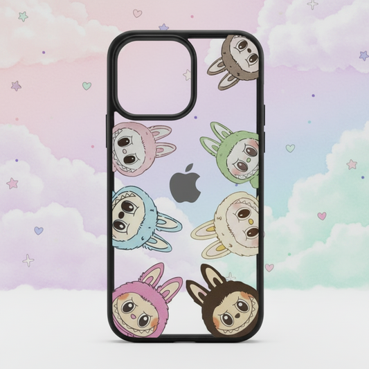 Ins Cute Transparent Phone Case (PC476)