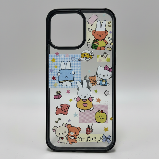 Ins Cute Transparent Phone Case (PC483)