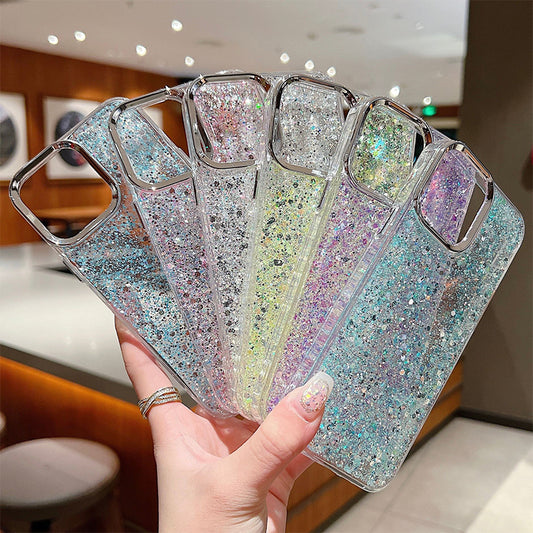Bling Glitter Korean Ins Style Silicone TPU Phone Case