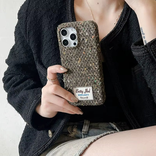 Woolen Flannel Phone Case
