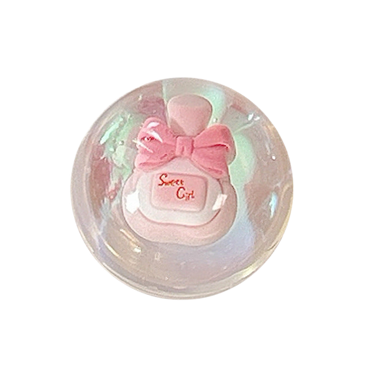 Crystal Ball Flower Sequin Phone Holder