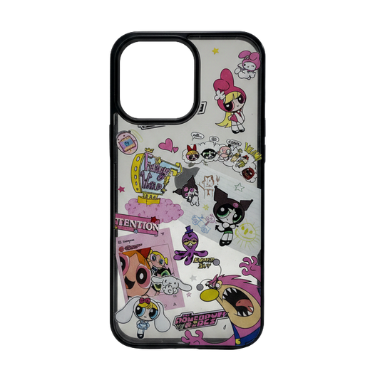 Ins Cute Transparent Phone Case (PC474)