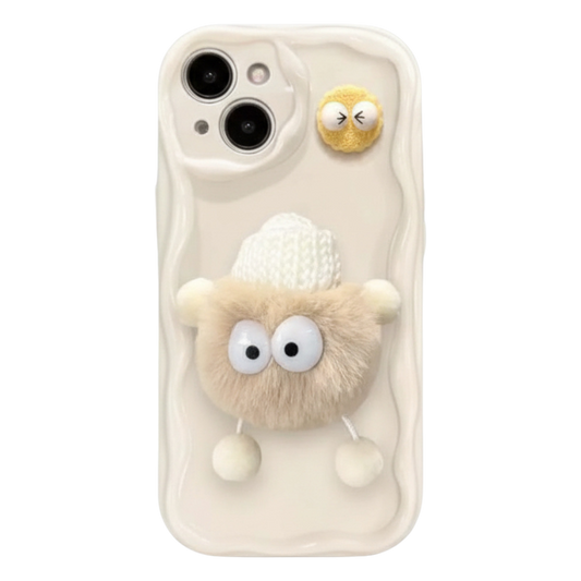 Plush Doll Briquettes Phone Case