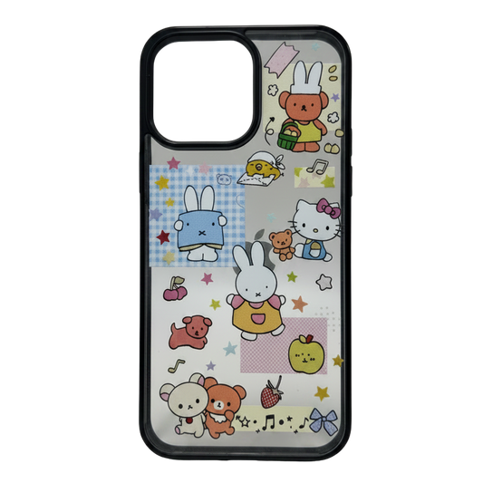 Ins Cute Transparent Phone Case (PC483)