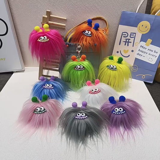 Monster Plush Keychain